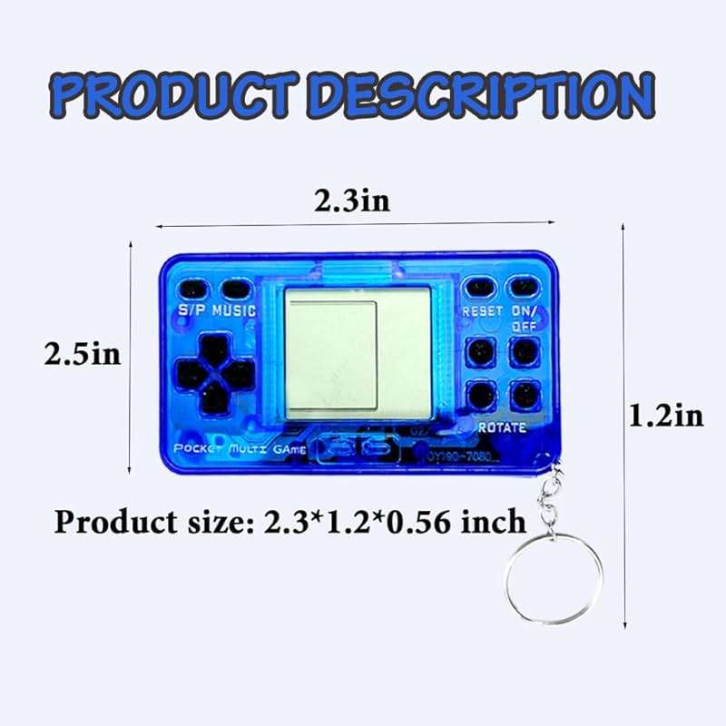 MEZHOBBY 15PCS Video Game Party Favors for Kids, Video Game Keychain Party Supplies, Party Favors for kids 8-12, Classroom Prizes Birthday Gifts - Image 2