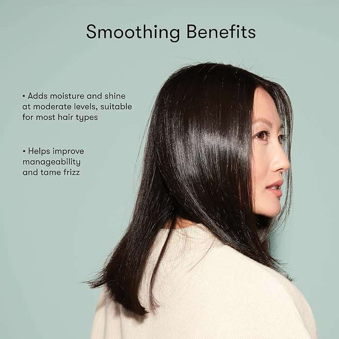 Odele Smoothing Sulfate-Free Shampoo & Conditioner Set for Moisture, Frizz Control, Shine, and Straight to Curly Hair Types, 13 Fl Oz Each (2-Pack) - Image 4