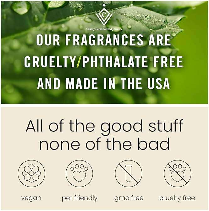 C Classy Hanging Car Air Freshener 2 Pack, Vanilla Cream Essential Oil Diffuser, Long-Lasting Fragrance, Cute Glass Bottle Car Accessories for Women & Men, Made in USA - Image 4