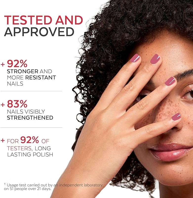 PODERM Nail Polish | Nail strengthener | Nail Care for strong Nails – Enriched with Keratin, Biotin and Silicon – Hands & Feet – Swiss Made - Rosewood - Image 3