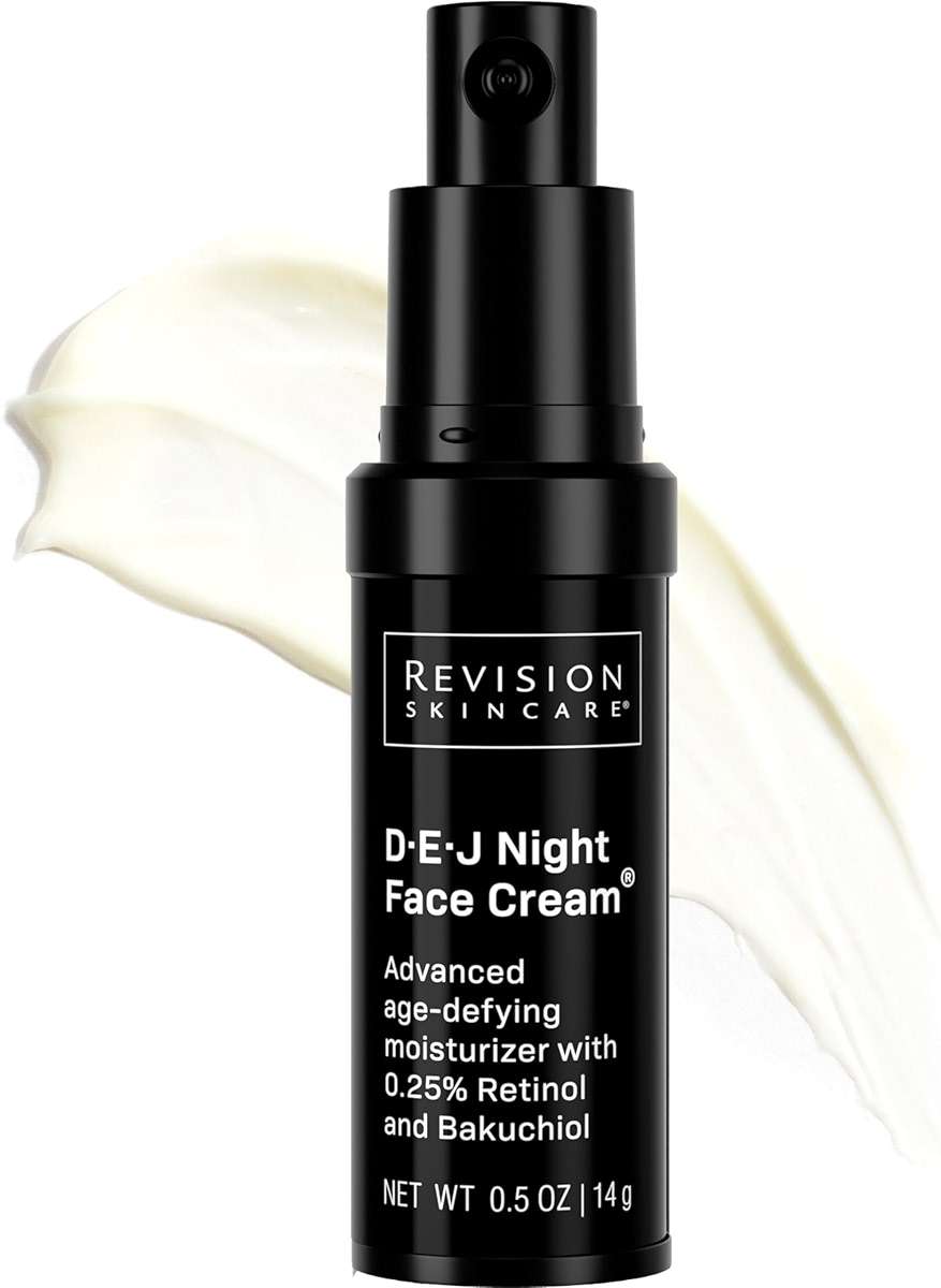 Revision Skincare D·E·J Night Face Cream®, Anti Aging Moisturizer, Antioxidant Rich with Retinol and Bakuchiol - Image 1