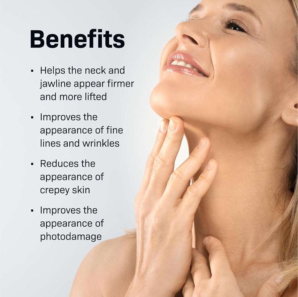 Revision Skincare Nectifirm Advanced® Neck Cream – Clinically Proven to Firm, Lift & Contour the Neck, Jawline & Décolletage, Correcting Visible Signs of Aging and Weight Loss - Image 2