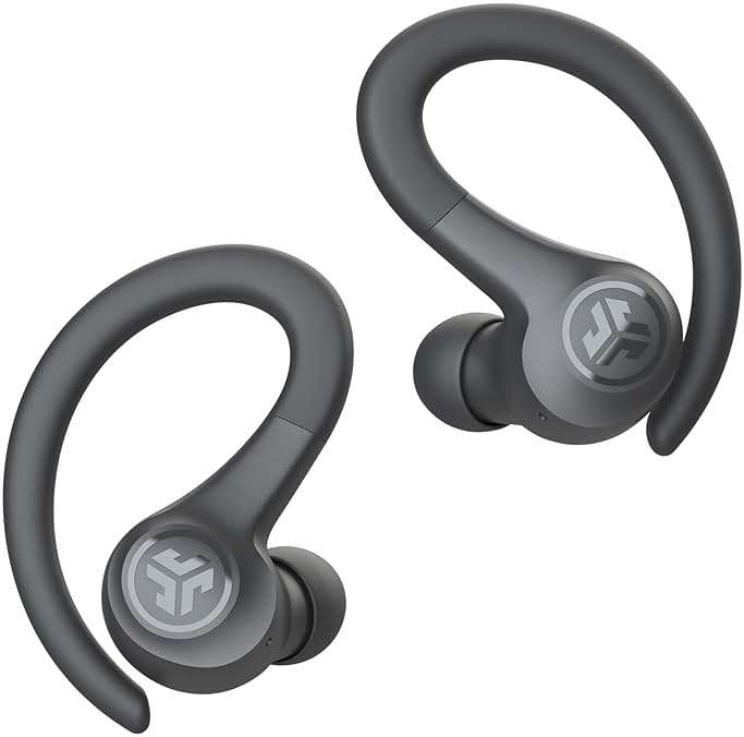 JLab, Go Sport+, True Wireless Workout Earbuds, Bluetooth Sport Earbuds, Clear Calling, Graphite - Image 5