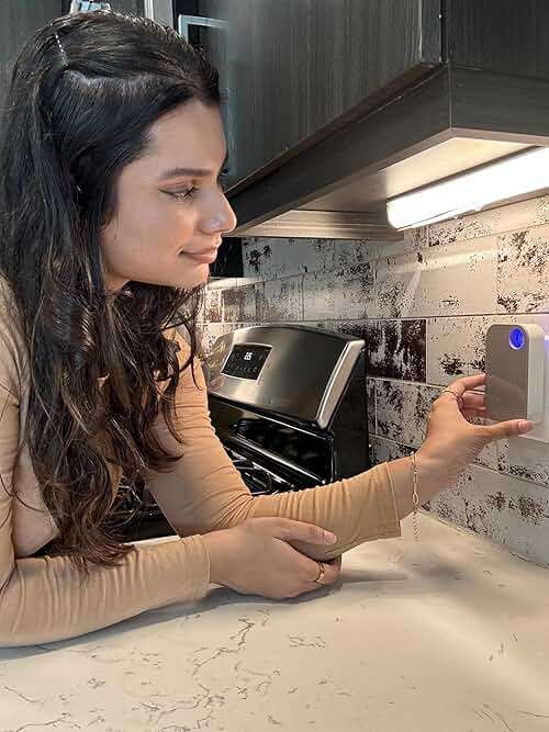 Ion Pure Plug In Air Purifier for Home | Negative Ion Technology for Allergen and Odor Reduction No Filter Compact, Quiet Operation Air Ionizers for Home Kitchen, Bedroom, Bathroom Air Purifiers - Image 9