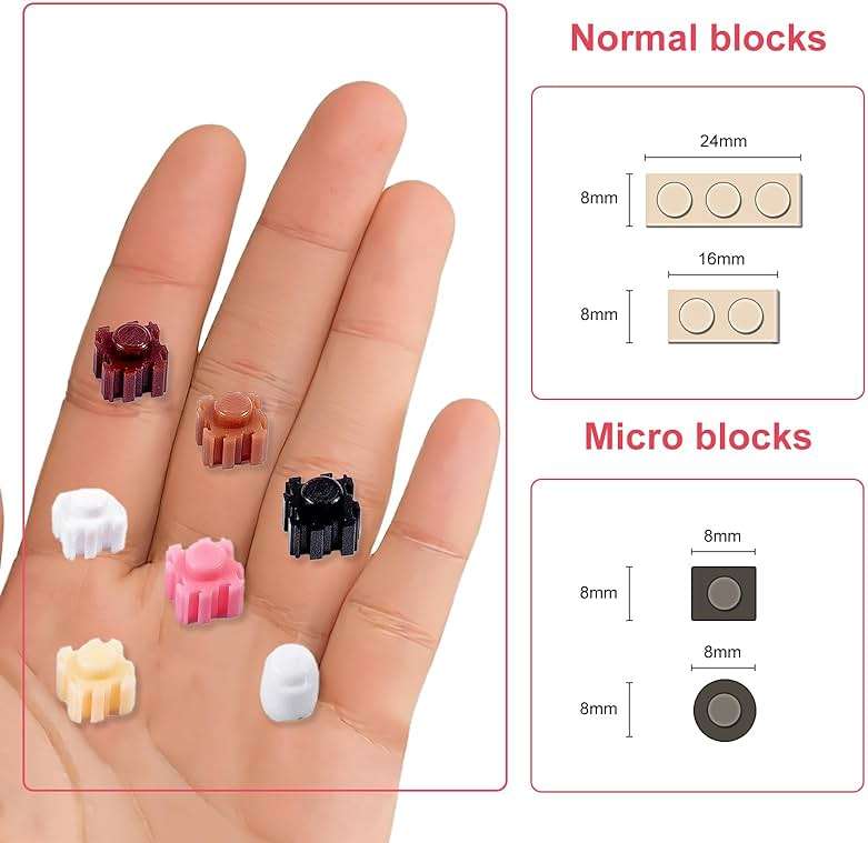 AHZILEI Cat Building Blocks Sets 3D Puzzles Toys Ornaments, 4800pcs Particle Building Blocks, Improve Thinking Concentration, Kids Toys Gifts - Image 4