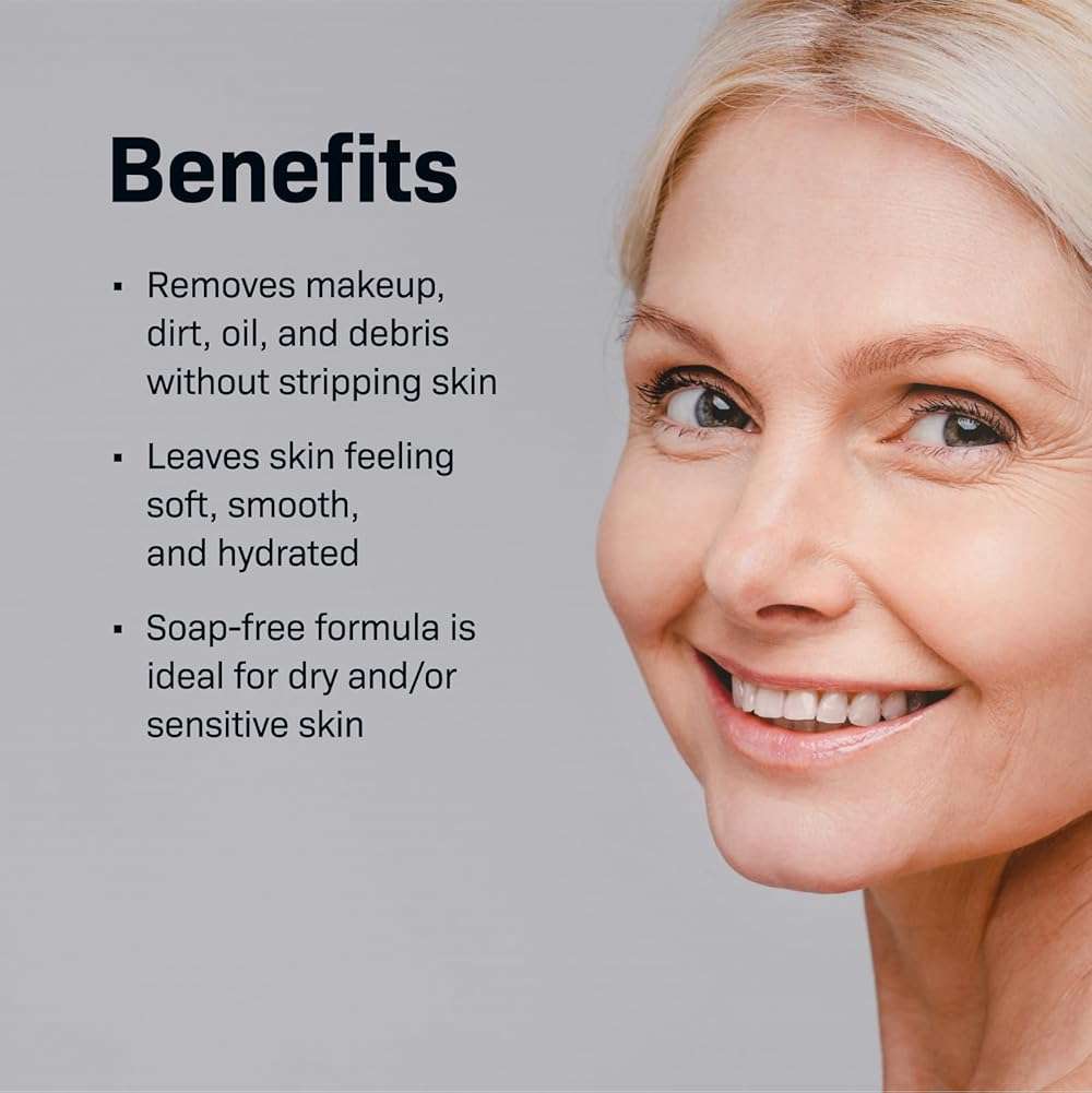 Revision Skincare Gentle Cleansing Lotion, Soothing Facial Cleanser for Sensitive Skin, Fragrance Free - Image 3