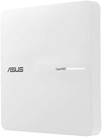 ASUS ExpertWiFi EBA63 AX3000 Dual-Band WiFi 6 (802.11ax) PoE Access Point, Support up to 5 SSIDs and VLAN, Self-Defined Network, Support PoE & PoE+, Easy Management app, AiMesh Compatible - Image 1