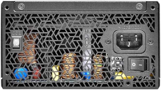 Super Flower Leadex VII XG 1000W 80+ Gold, Cybenetics Platinum, Full Modular, ATX 3.1 & PCIe 5.1, W/12VHPWR Cable (2x8pin - 16pin Native Cables), Power Supply, FDB Fan, SF-1000F14XG, Black Version - Image 5