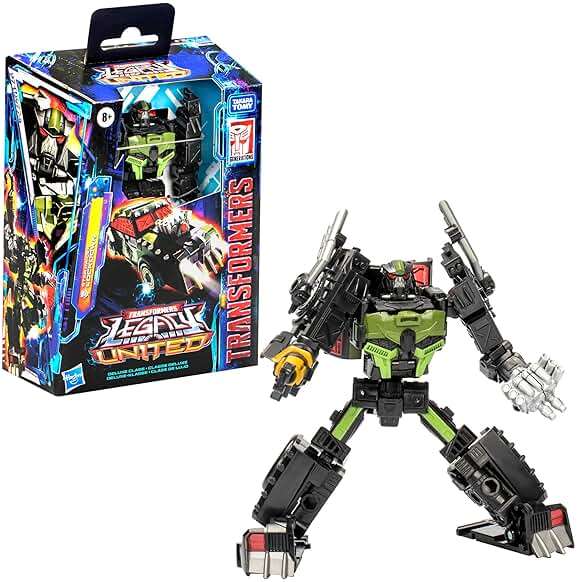 Transformers Generations Legacy United Deluxe Class Star Raider | Lockdown - Image 4