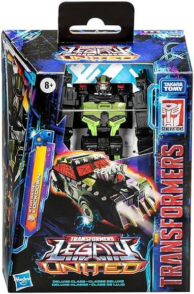 Transformers Generations Legacy United Deluxe Class Star Raider | Lockdown - Image 5