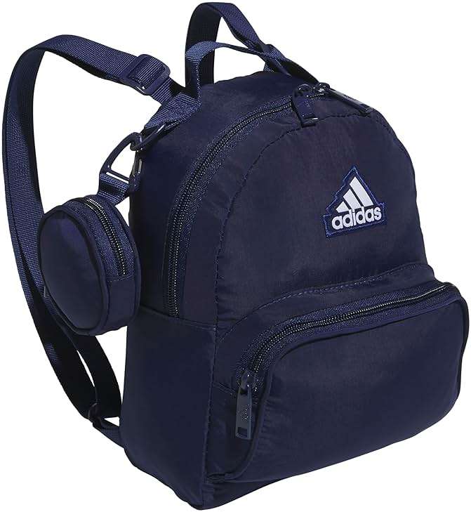 adidas Mini Backpack for Women – Small Bag for Travel, Gym, Festival & More - Image 1