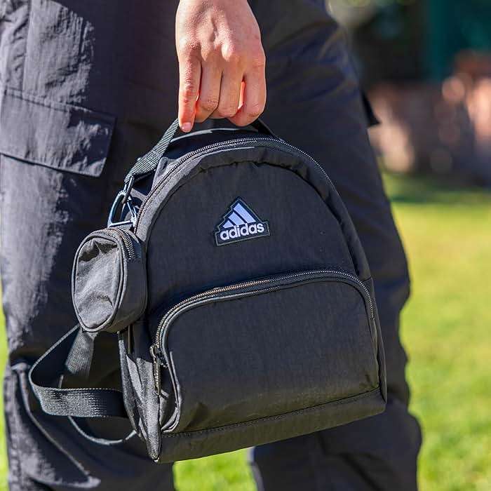 adidas Mini Backpack for Women – Small Bag for Travel, Gym, Festival & More - Image 2