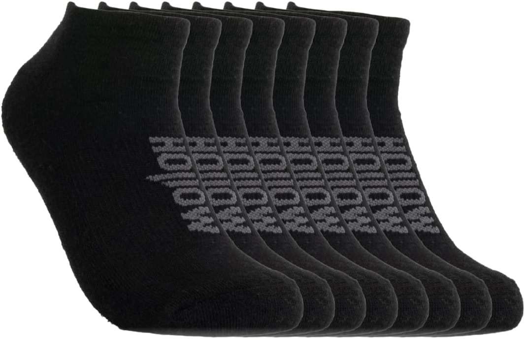 HOLLOW Alpaca No Show Socks for Men and Women, 4 Pack, Moisture Wicking Alpaca Socks for Hiking, Running, Outdoors, Any Season No Show Sock, Temperature Regulating, Light Compression, XLarge, Black - Image 1