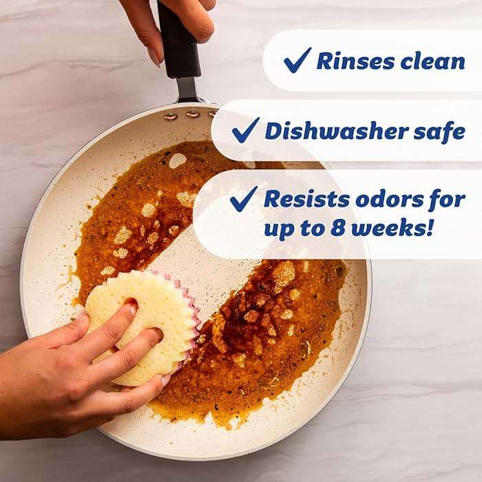 Scrub Daddy Sponges + Household Cleaning Supplies Bundle - PowerPaste Cleaning Putty, Tangerine Clean, PowErase Gel All Purpose Cleaner & Scrub Mommy (3 Pastes & 3 Sponges) - Image 5