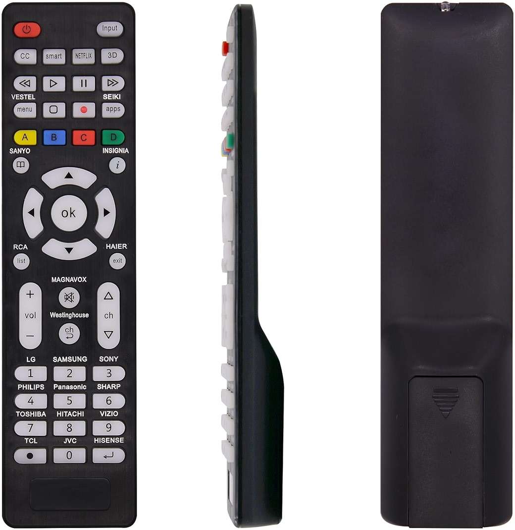 Universal TV Remote for Sanyo, Philips, Toshiba, Hitachi, Insignia, Samsung, LG, Sony, Sharp, Vizio, JVC, TCL, Hisense, Vestel, Seiki, Magnavox, Haier, Panasonic, Backlit Universal Remote Control - Image 6