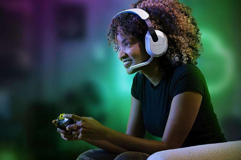 Turtle Beach Stealth 600 Wireless Multiplatform Amplified Gaming Headset for Xbox Series X|S, Xbox One, PC, PS5, PS4, & Mobile – Bluetooth, 80-Hr Battery, Noise-Cancelling Mic – White - Image 9