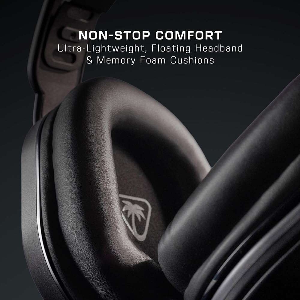 Turtle Beach Stealth 500 Wireless Gaming Headset Licensed for Xbox Series X|S, Compatible with Xbox One, Bluetooth, PC, Mobile, 40 Hr Battery, Memory Foam Cushions, Flip-to-Mute Mic, Black - Image 6