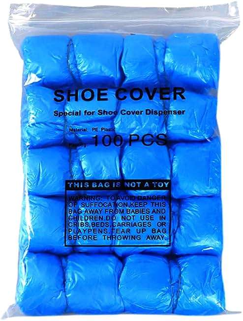 Gigtnzer 100pcs Shoe Cover Machine Refill-Designed for Use with Shoe Cover Dispenser Machine Blue - Image 2