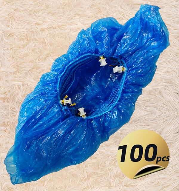 Gigtnzer 100pcs Shoe Cover Machine Refill-Designed for Use with Shoe Cover Dispenser Machine Blue - Image 3