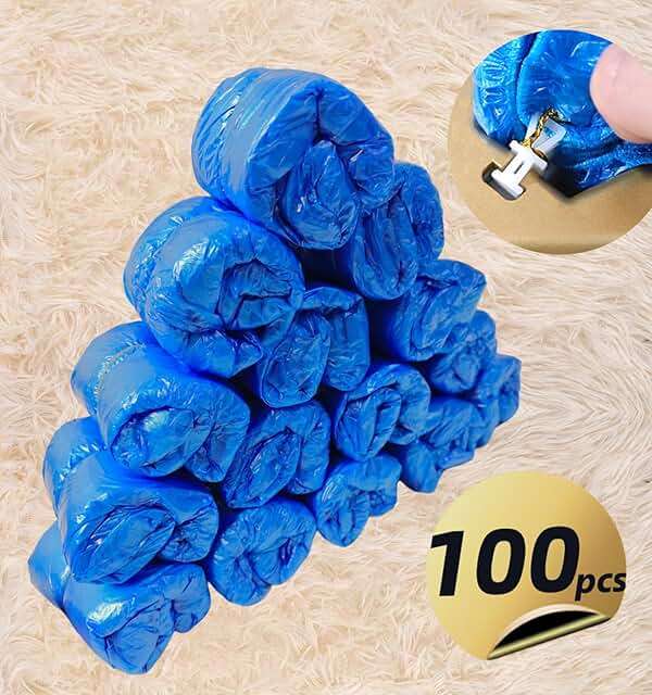 Gigtnzer 100pcs Shoe Cover Machine Refill-Designed for Use with Shoe Cover Dispenser Machine Blue - Image 6