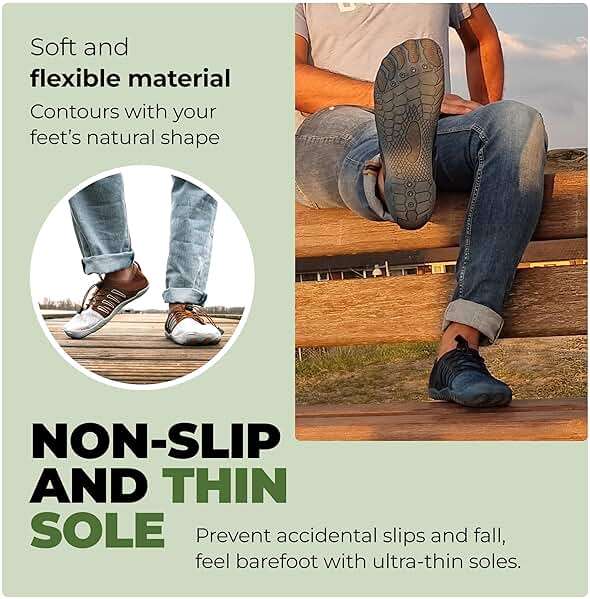 Colson Pro Barefoot Shoes for Men & Women – Lightweight, Non-Slip, Quick-Dry Minimalist Shoes with Wide Toe Box, Arch Support, Flexible Thin Soles for Walking, Running, Gym - Image 3