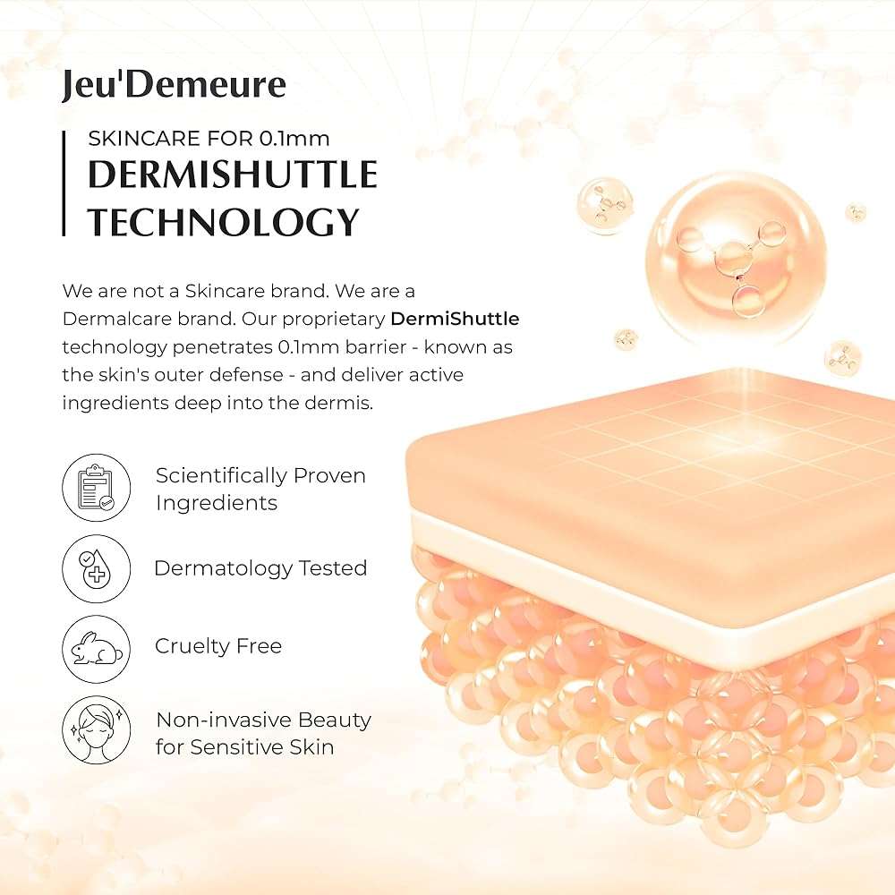 JEU'DEMEURE DermiShuttle Vivid Dynamic Cream with Peptides Moisturizer, Exosome 200,000ppm for Glowing, Deep Hydrating, Anti-Aging and Rich Texture, Suitable Korean skincare Anti-Aging 1.69 fl oz - Image 8