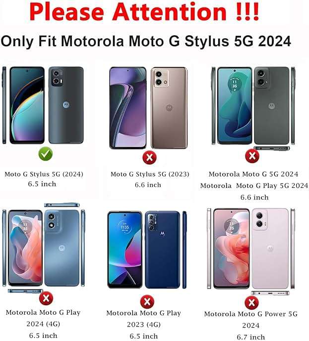 BWOOLL for Motorola Moto G Stylus 5G 2024 Case, Heavy Duty 3 in 1 Hybrid Hard PC & Soft Silicone Shockproof Drop Protection Case for Moto G Stylus 5G 2024, Vintage 80s Music Cassette - Image 2