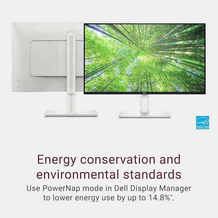 Dell S2425HS Monitor - 23.8 Inch, FHD (1920x1080) Display, 100Hz Refresh Rate 1500:1 Contrast Ratio, TÜV Rheinland Eye Comfort 4 Star, Integrated 2x5W Speaker, Height/Tilt/Swivel/Pivot - Ash White - Image 7