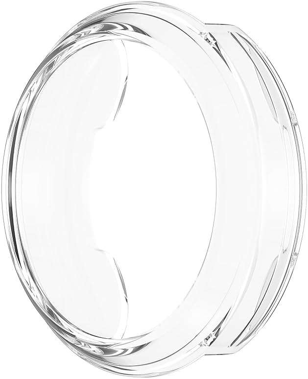TenCloud Watch Cases Compatible with Garmin Lily 2 Case Soft TPU Shockproof Case Protective Cover Bumper Protector No Screen Protector (Clear) - Image 2