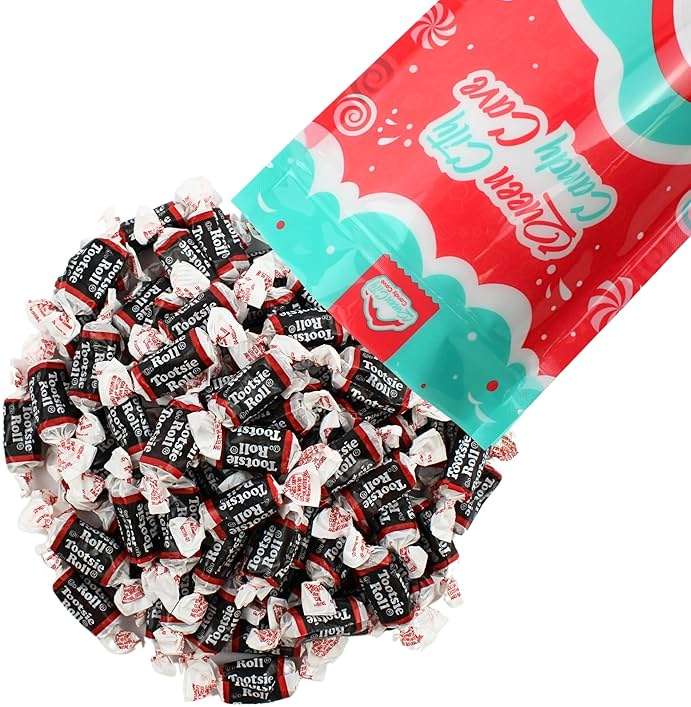 Chocolate Mini Rolls - Bulk Tootsee Candy, Individually Wrapped Mini Bites Midgees (5 Pound) - Image 3