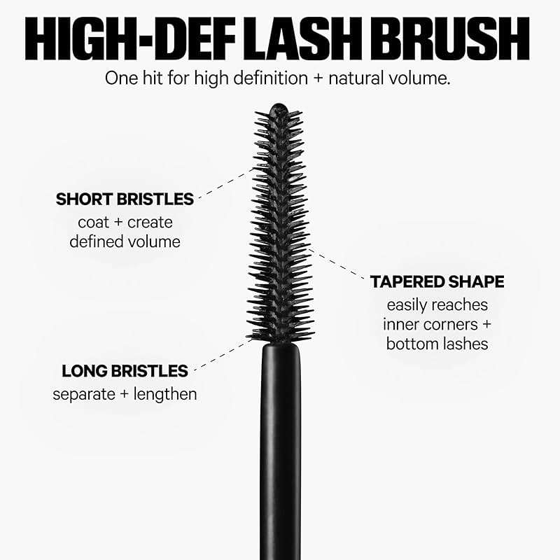 Milk Makeup KUSH High Roll Tubing Mascara – Clean Longwear Mascara for Natural Volume, Length + Definition – Water-Resistant, Smudge-Proof + Flake-Free Up to 24 Hours – 0.3 oz - Image 7