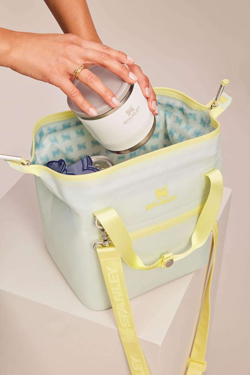 Stanley All Day Julienne Soft Cooler Bag and Lunch Box | Insulated Travel Bag with Zipper | BPA-Free - Image 5