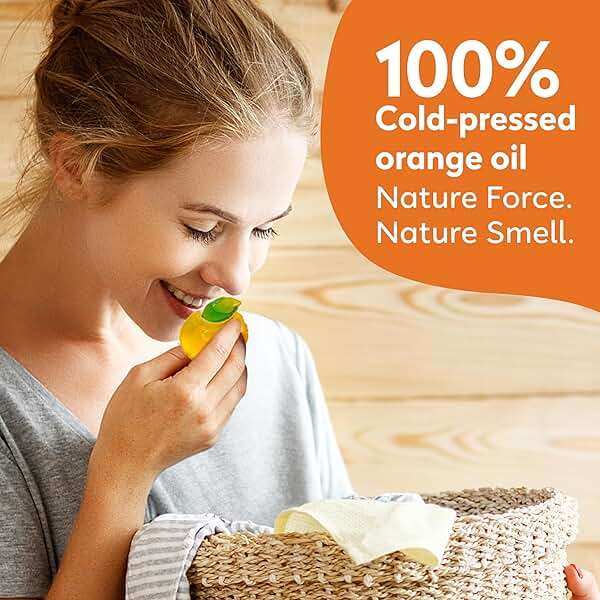 ORANGE HOUSE Laundry Detergent Pods, Natural Plant-Based Detergent with Orange Oil | Hypoallergenic, Free & Clear, Scent-Free, HE & Standard Machine Compatible, Gentle for Sensitive Skin, 54 Count - Image 3