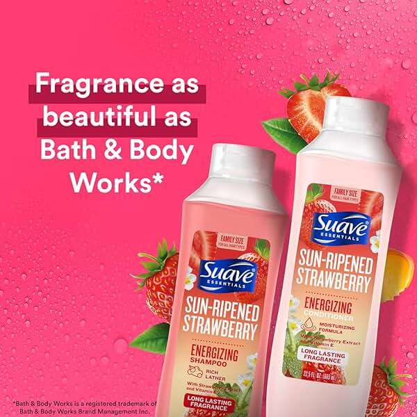 Suave Shampoo and Conditioner Set, Tropical Coconut – Everyday Nourishing Formulas with Botanical Extract and Vitamin E, 22.5 OZ Ea (2 Piece Set) - Image 2