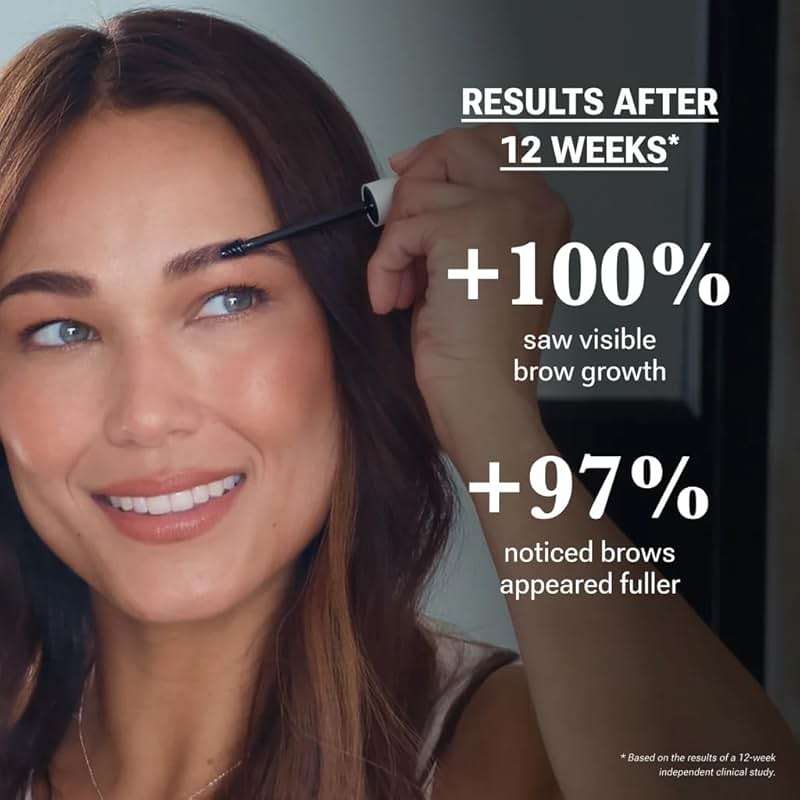 NULASTIN Shape Altering Eyebrow Serum - Brow Serum to Shape & Define - Improves the Appearance of Sparse Eyebrows for a Fuller Look - Enriched with Hair-Strengthening Ingredients (0.1 Fl Oz) - Image 4