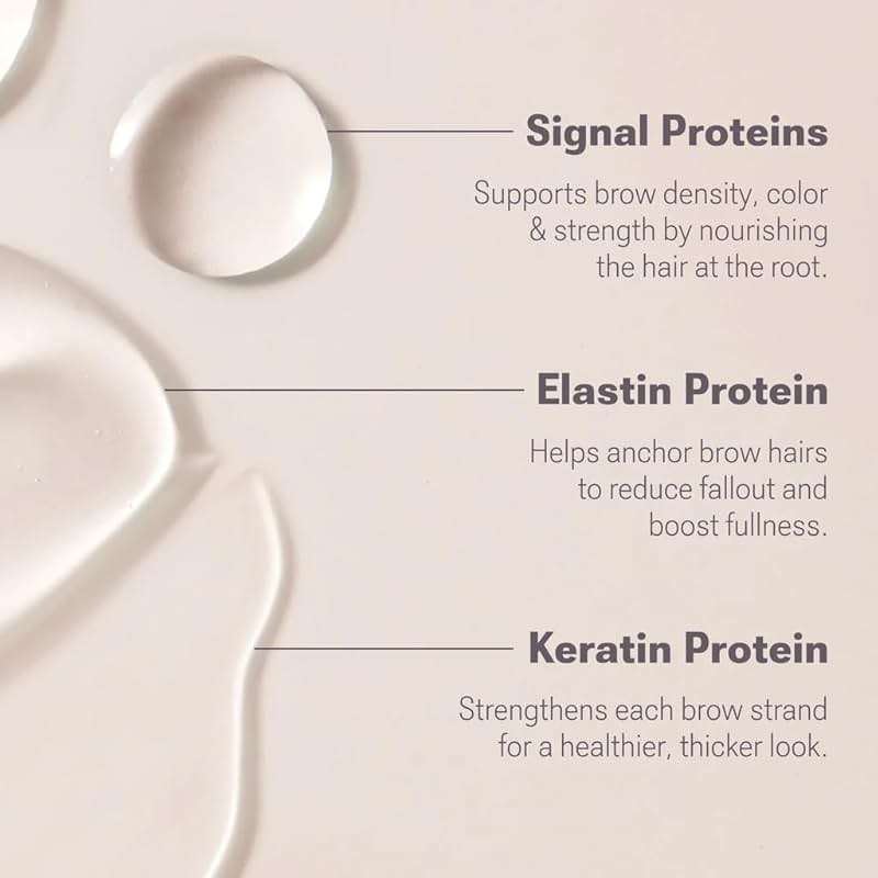 NULASTIN Shape Altering Eyebrow Serum - Brow Serum to Shape & Define - Improves the Appearance of Sparse Eyebrows for a Fuller Look - Enriched with Hair-Strengthening Ingredients (0.1 Fl Oz) - Image 5