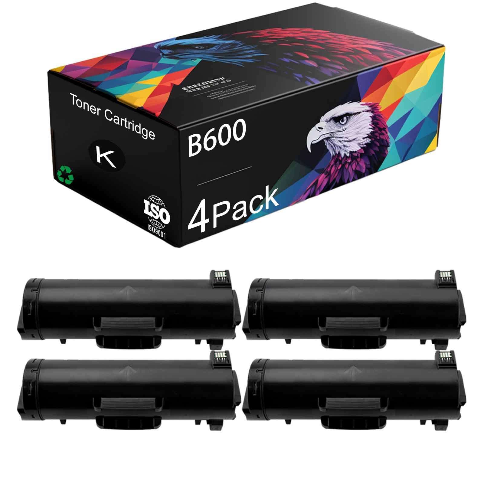 B600 Toner Cartridge Compatible for Xerox B600 106R03942, Reliable Performance Compatible for Xerox Versalink B600 B605 B610 B615 Printer, High Yield 25900 Pages (Black 4Pack) - Image 1