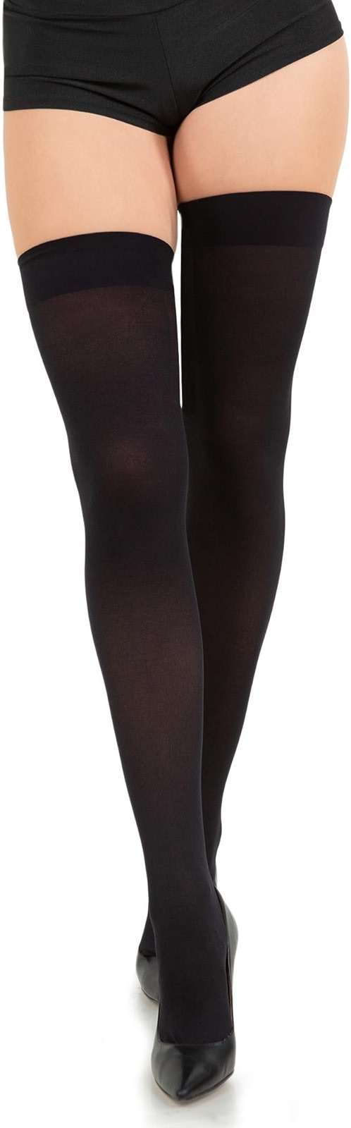 Sugar Sunday Opaque Thigh High Stockings For Women Sexy Over The Knee Thigh High Socks Nylon Thigh Highs Colored Stocking - Image 2