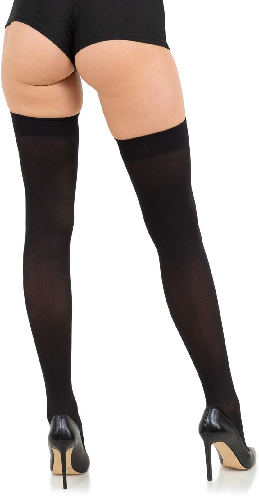 Sugar Sunday Opaque Thigh High Stockings For Women Sexy Over The Knee Thigh High Socks Nylon Thigh Highs Colored Stocking - Image 4