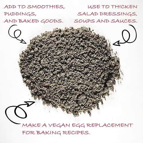 Worldwide Botanicals Organic Ground Chia Seeds, 1 Pound - Excellent Source of Fiber, Protein, and Omega-3 Fatty Acids | Gluten-Free | Vegan | Non-GMO | Kosher, Pack of 2 - Image 3