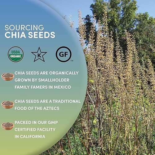 Worldwide Botanicals Organic Ground Chia Seeds, 1 Pound - Excellent Source of Fiber, Protein, and Omega-3 Fatty Acids | Gluten-Free | Vegan | Non-GMO | Kosher, Pack of 2 - Image 4