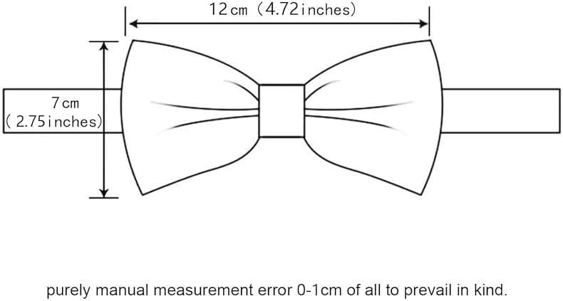 GUSLESON Mens Floral Bow Tie Handkerchief Jacquard Woven Adjustable Pre-Tied Bowties Pocket Square Cufflinks Set - Image 6