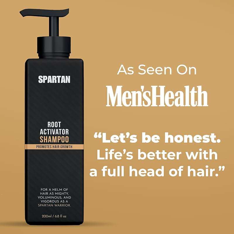 SPARTAN™ Root Activator Shampoo For Men - Hair Growth Shampoo for Hair Loss and Thinning Hair - Image 4