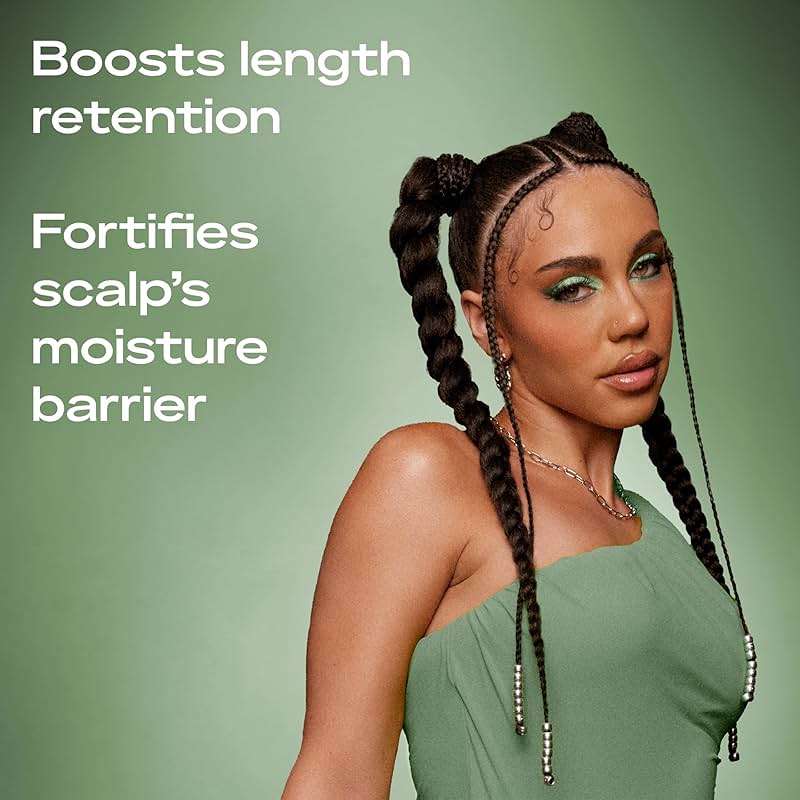 Shea Moisture Strengthening Scalp & Hair Oil Rosemary & Vegan Collagen To Protect The Scalp And Strengthen Hair With ScalpBoost Technology For A Cooling Sensation With ScalpBoost Technology 2 Fl Oz - Image 5