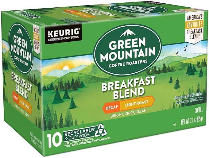 Green Mountain Coffee Roasters® Breakfast Blend Decaf, 60ct - Image 13