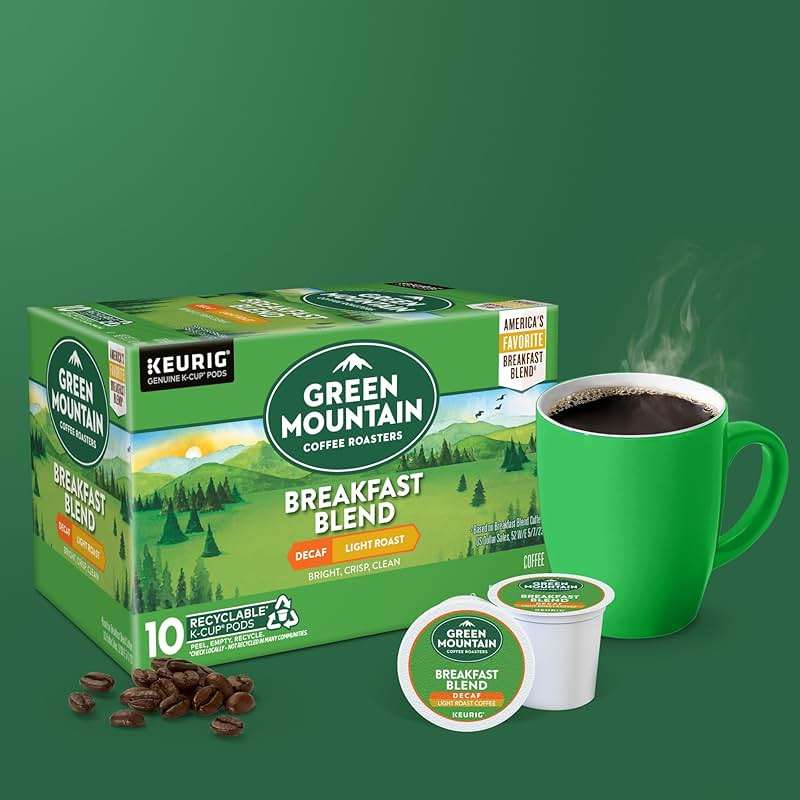 Green Mountain Coffee Roasters® Breakfast Blend Decaf, 60ct - Image 9