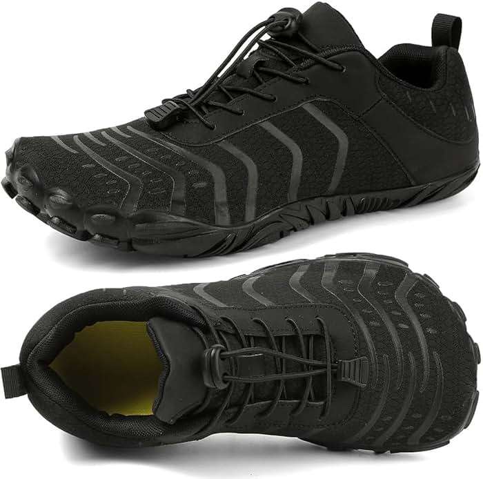 Barefoot Shoes Men Women Minimalist Shoes Zero Drop Workout Cross-Trainer Hiking Water Wide Toe Box Grounded Footwear Weightlifting Walking - Image 1