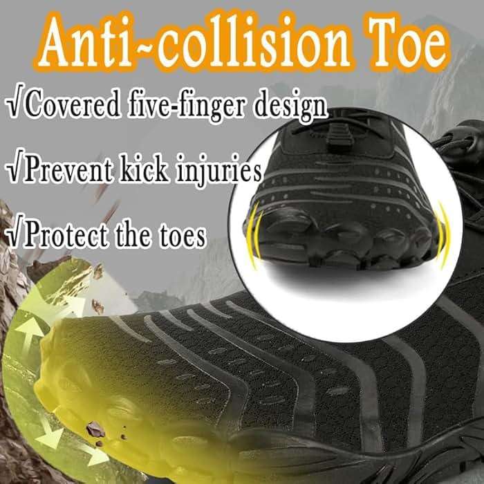 Barefoot Shoes Men Women Minimalist Shoes Zero Drop Workout Cross-Trainer Hiking Water Wide Toe Box Grounded Footwear Weightlifting Walking - Image 6