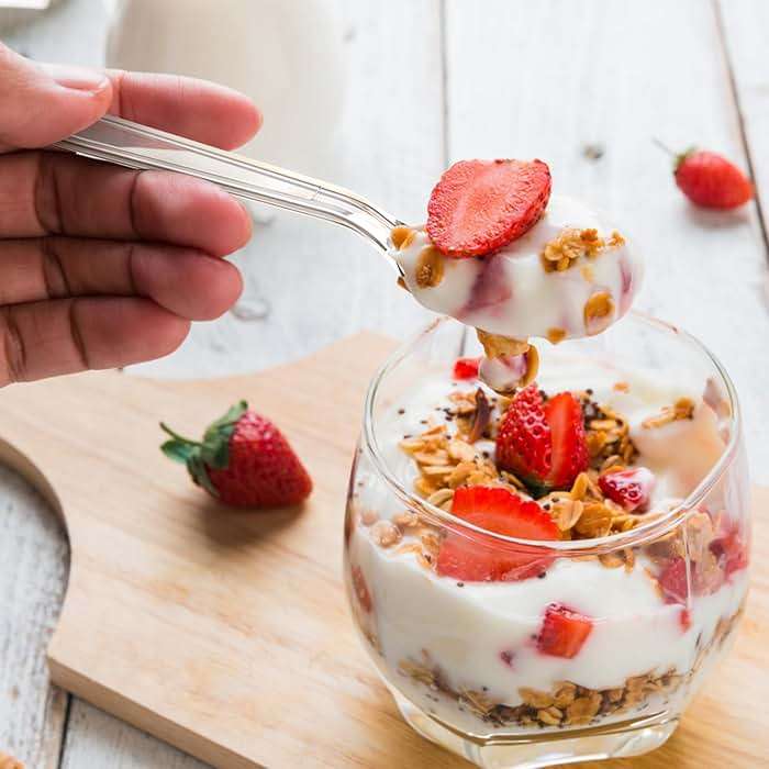Dealusy 300 Count Clear Plastic Spoons Disposable, BPA-Free, Heat Resistant, Solid and Durable Disposable Spoons Heavy Duty Bulk, Premium Spoons plastic disposable for Party Supply - Image 5