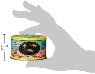JP Shirakiku Kuromame Takarani Prepared Black Soy Beans In Syrup 180g (Pack of 6) - MADE IN JAPAN - Image 4